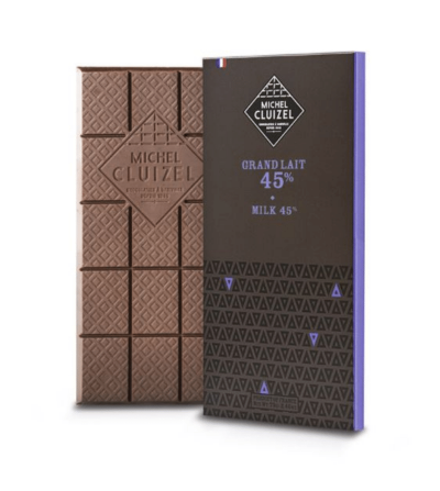 Chocolate de MICHEL CLUIZEL LECHE 45%