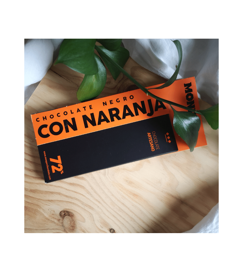 Chocolate de NARANJA 72%